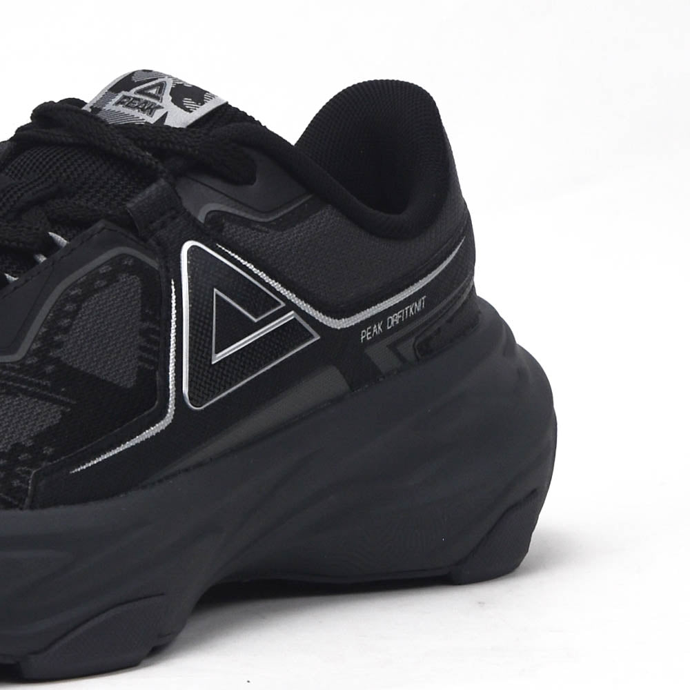 PEAK Taichi Casual Shoes Black Grey | حذاء كاجوال عصري – راحة وأداء يومي